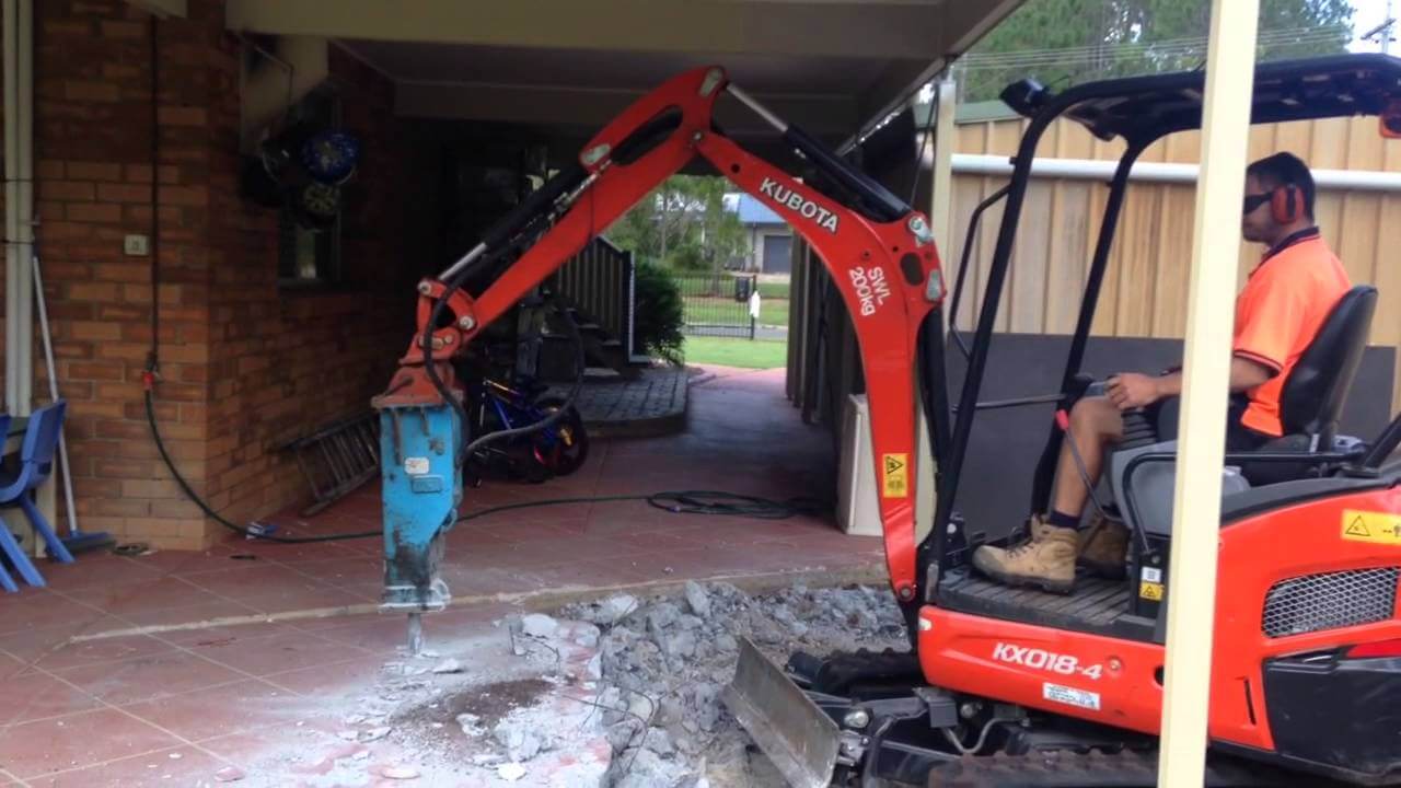 Hydraulic Hammer Breaker Hire Cardiff, Swansea & Bridgend Miles Hire