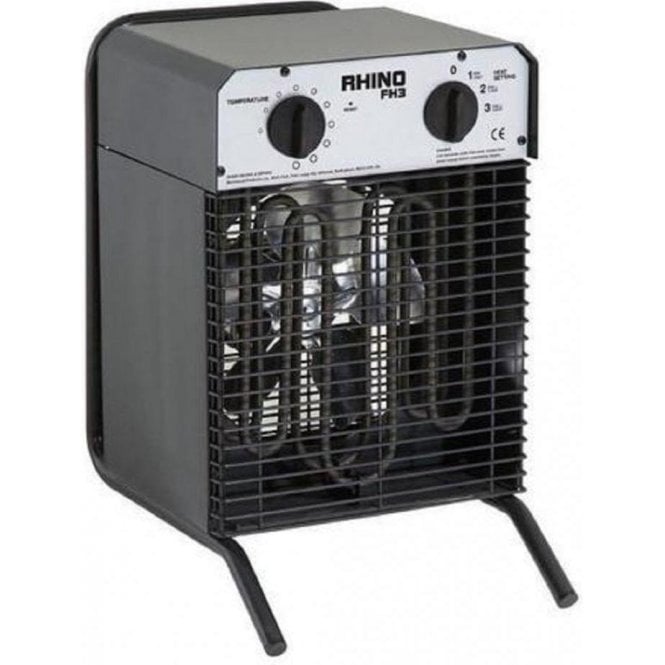 rhino fan heater