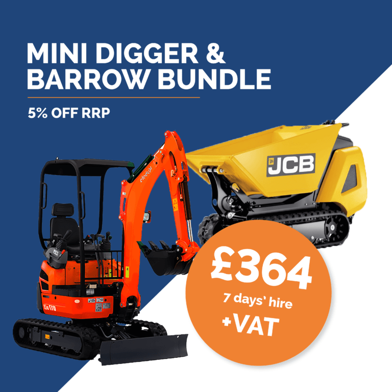 Mini Digger 1.5 ton - Miles Hire